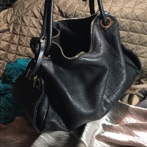 Salvatore Ferragamo black trendy hand bag
